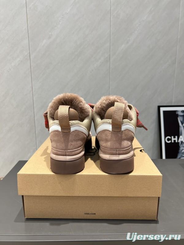 UGG Platform Loafers Series Round Toe Chunky Sole Casual Shoes - MJ00270