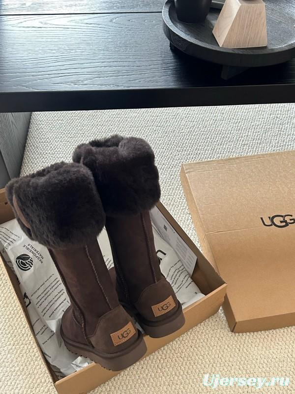 UGG High Boot Snow Boots with Fur Collar - AS00370