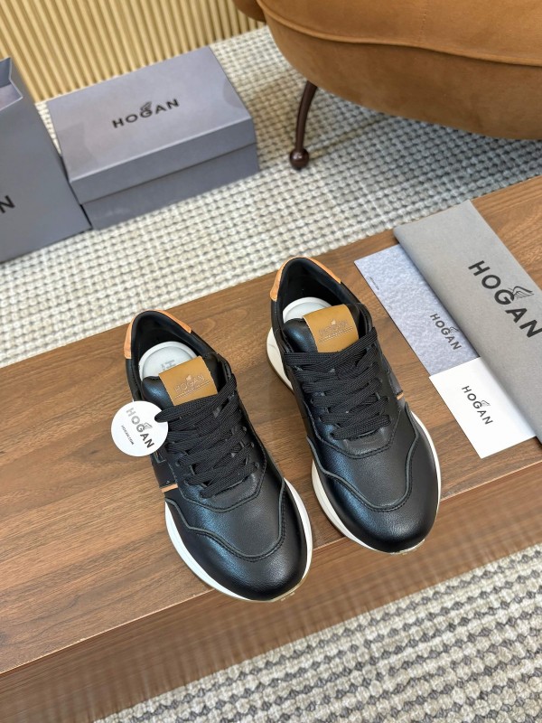 Hogan H-STRIPES Series Couple High Platform Dad Shoes Sneakers - AS00350