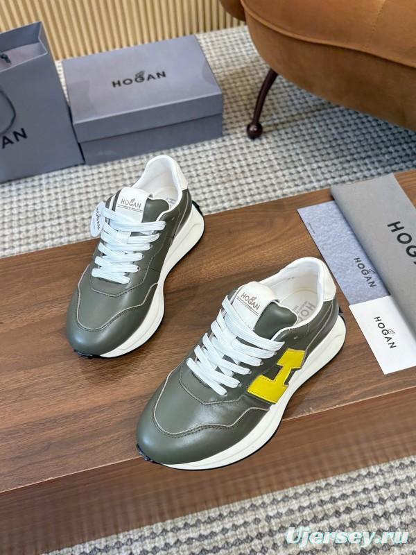 Hogan H-STRIPES Series Chunky Platform Dad Shoes Casual Sneakers - AS00350