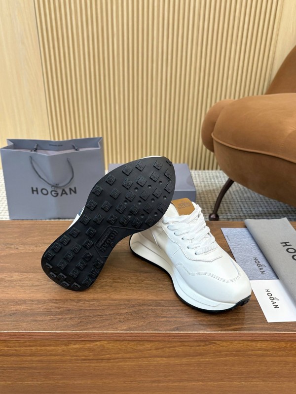 Hogan H-STRIPES Series Couple Thick Sole Dad Shoes Airship Shoes Casual Sports Shoes - AS00350