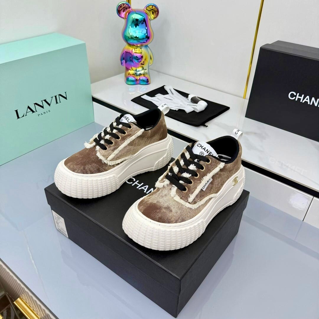 Chanel 2025/SS Little Chanel Loafers Panda Shoes - LY00330