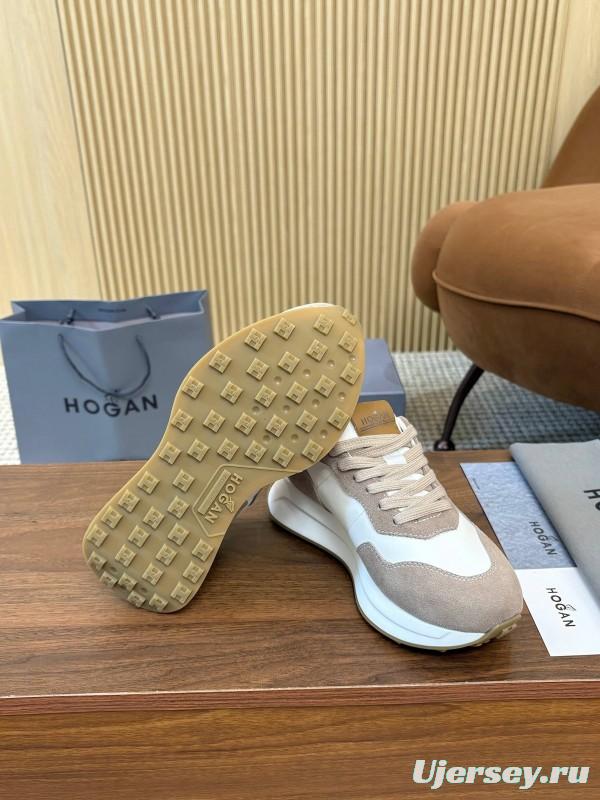 Hogan H-STRIPES Series Couple Thick Sole Dad Shoes Airship Shoes Casual Sports Shoes - AS00350