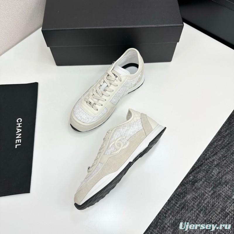Chanel 2025 SS Panda Casual Sneakers - LY00