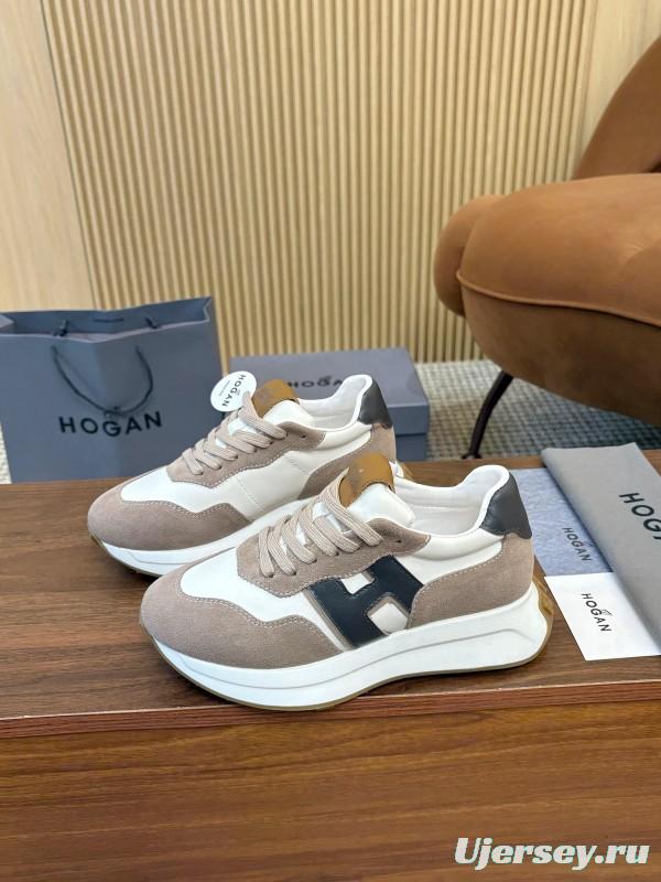 Hogan H-STRIPES Series Couple Thick Sole Dad Shoes Airship Shoes Casual Sports Shoes - AS00350
