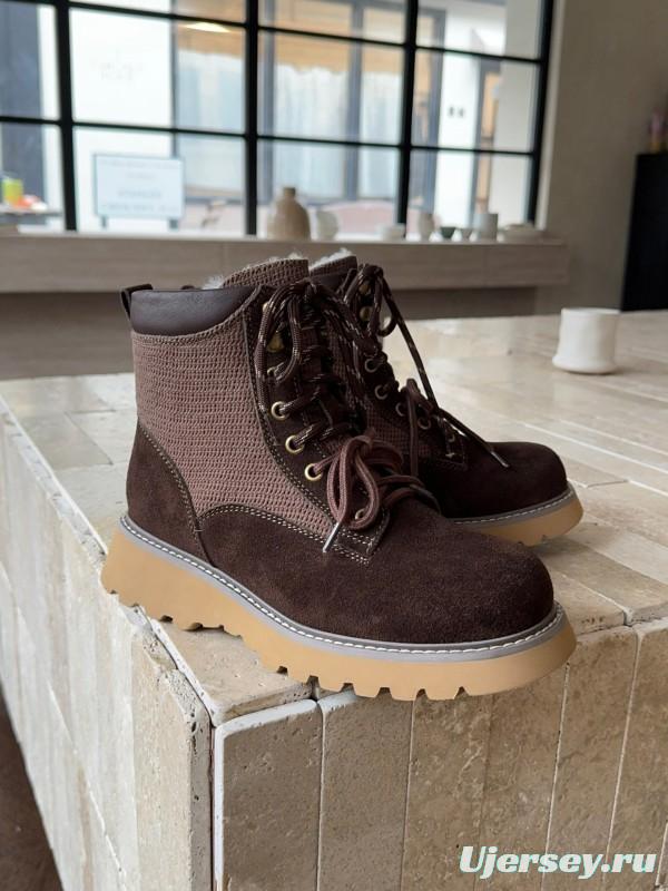 Agoge Autumn Winter New British Style Ankle Boots Martin Boots - KFY00