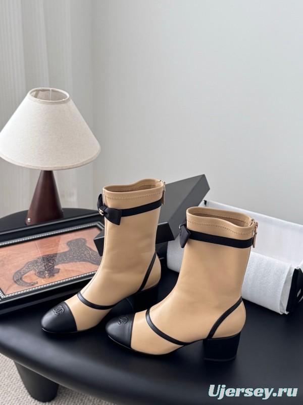 Chanel 2025 SS New Bow Ankle Boots - LY00