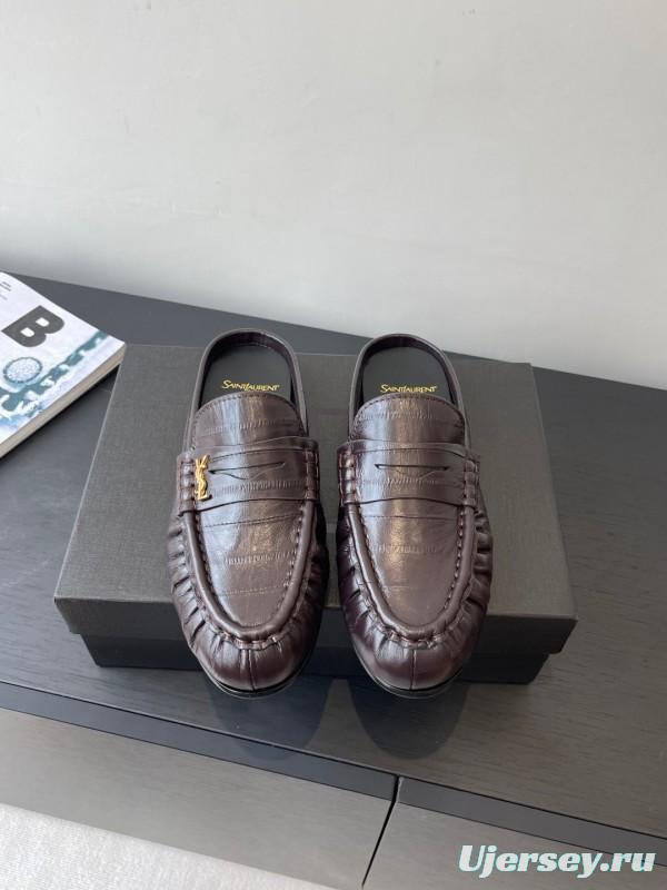 Saint Laurent Classic Loafer Slip-On Flats - KFY00320