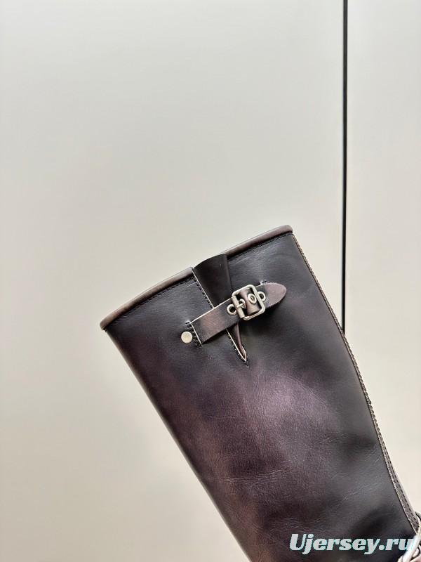 Miu Miu Fall/Winter 2025 Limited Edition Punk Style Martin Boots - LY00500