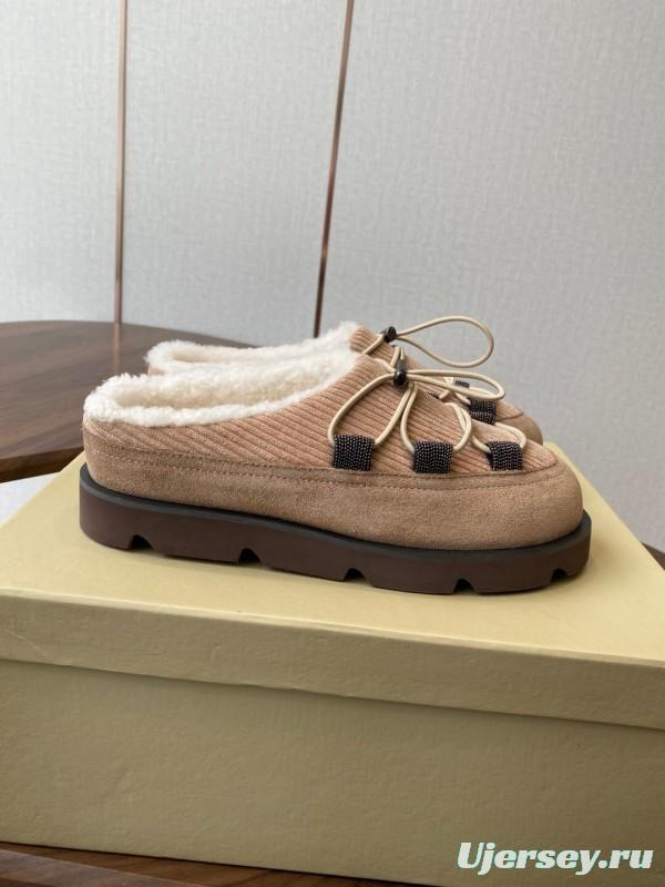 Brunello Cucinelli Open Walk Ankle Boot Winter Snow Boots - AS00300