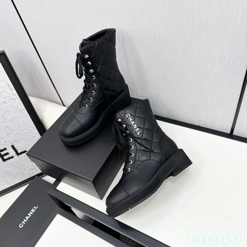 Chanel Fall/Winter Heavy-Duty Boots with Rubber Foam Sole - LY00380/LY00390