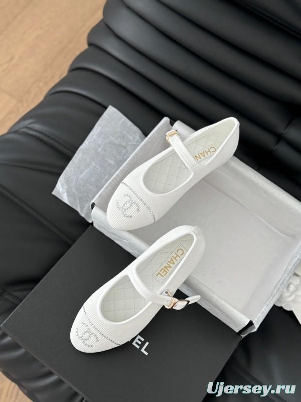 Chanel 2025 SS Runway Mary Jane Flats - LY00300