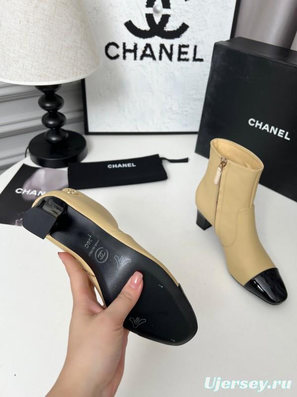 Chanel 2025/SS Double C High Heel Fashion Boots - LY00370/LY00400