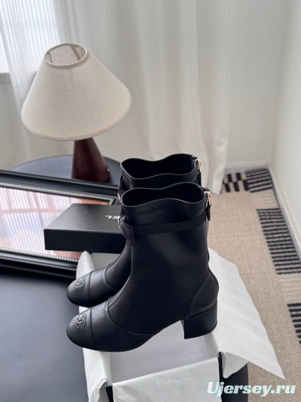 Chanel 2025 SS New Bow Ankle Boots - LY00