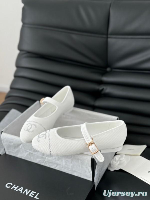 Chanel 2025 SS Runway Mary Jane Flats - LY00300