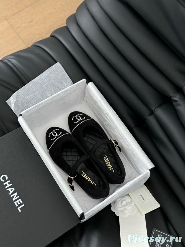 Chanel 2025 SS Runway Mary Jane Flats - LY00300
