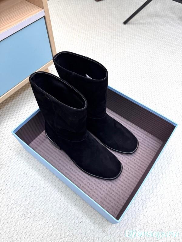 Prada 2025 SS Mid Boots - LY0370
