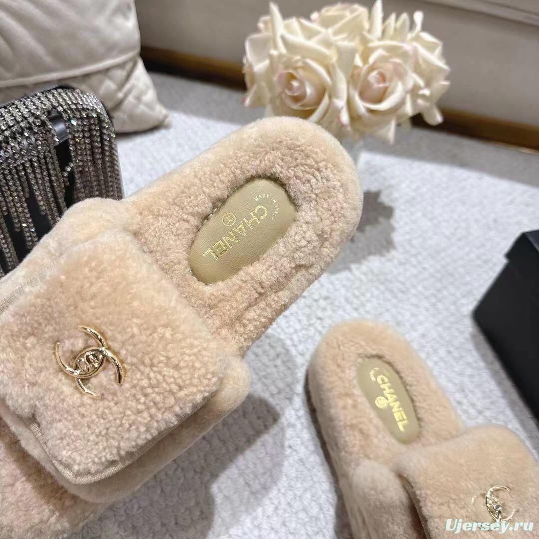 Chanel 2025/SS Slingback Lock Buckle Butterfly Loafers - LY00250