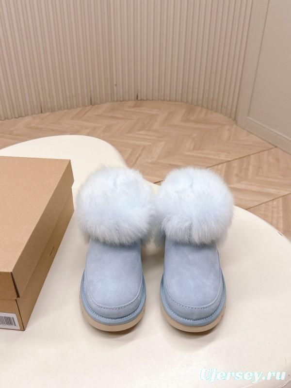 UGG 2025 SS New Long Fur Snow Boots - KFY00280