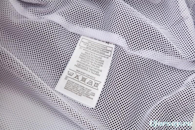 25/26 Liverpool White S-2XL Half Zipper Jacket+Long Pants