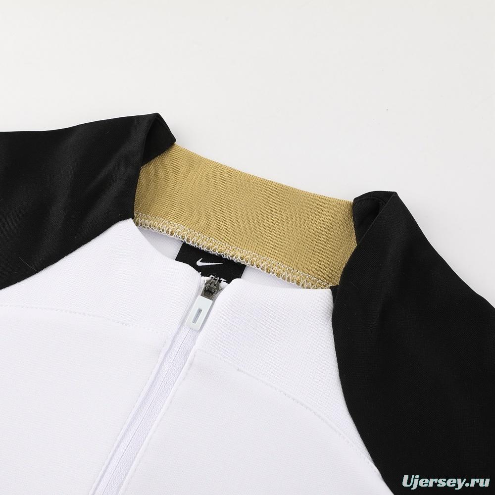 25/26 Chelsea White Half Zipper Jacket+Long Pants