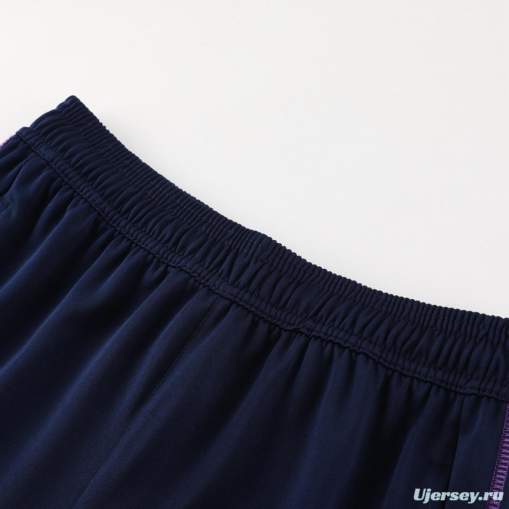 23/24 Argentina Royal Blue S-2XL Half Zipper Jacket+Long Pants