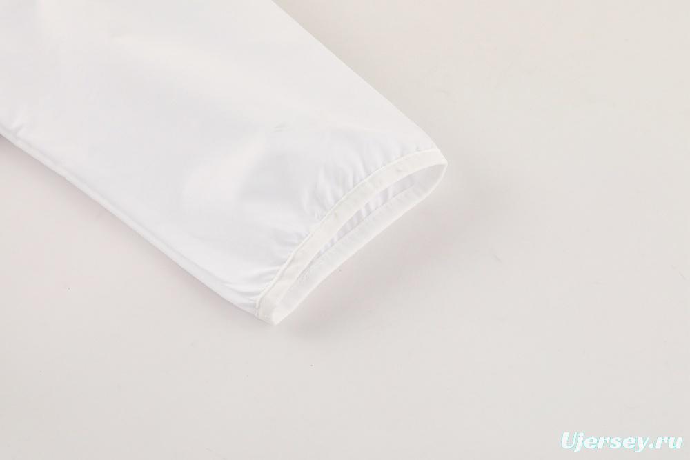 25/26 Liverpool White S-2XL Half Zipper Jacket+Long Pants