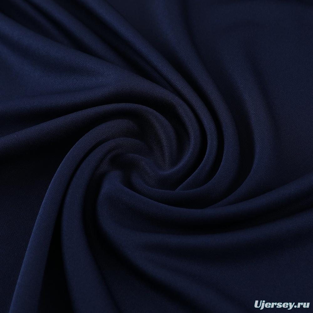 23/24 PSG Royal Blue S-2XL Half Zipper Jacket+Long Pants