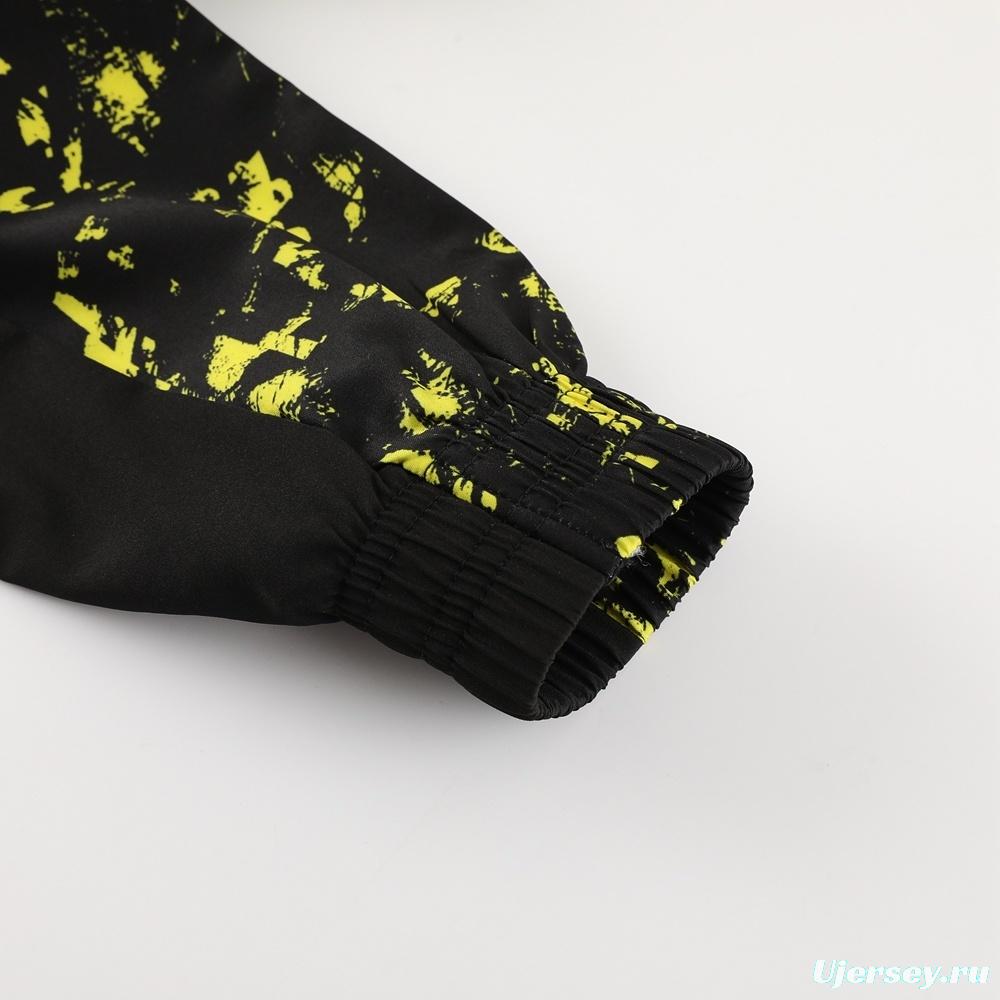 Borussia Dortmund Half Zipper Jacket+Long Pants S-2XL