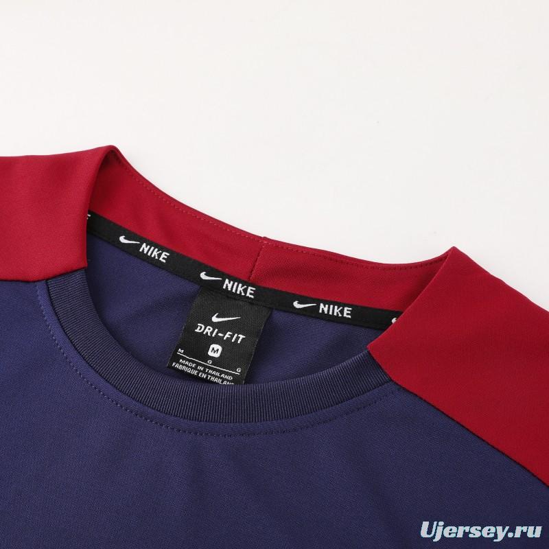 2025 England Purple Short Sleeve+Soccer Shorts