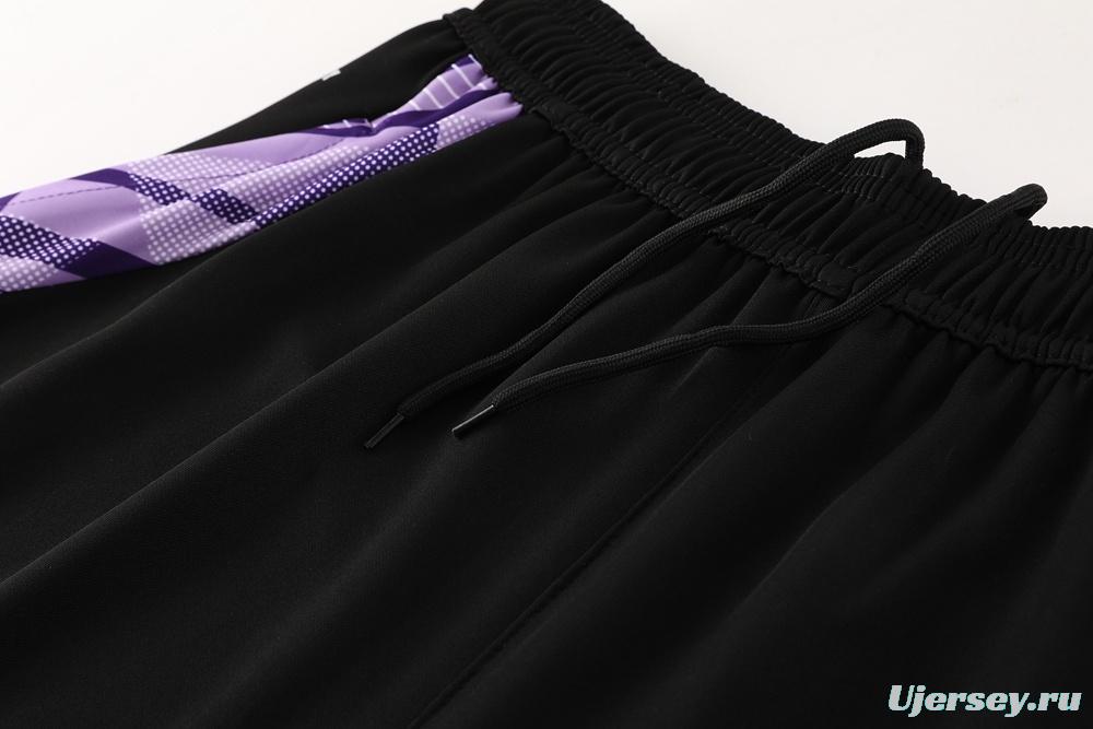 2025 Germany Purple Short Sleeve+Soccer Shorts