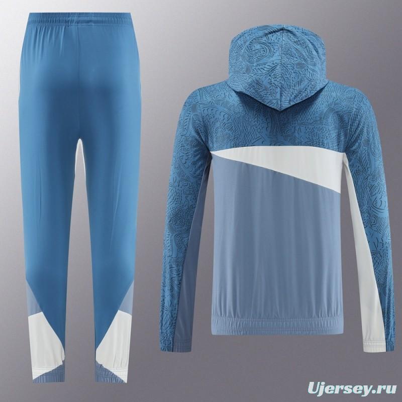 25/26 Olympique Marseille Half Zipper Jacket+Long Pants S-2XL