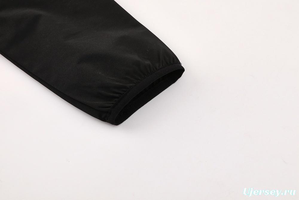 25/26 AS Roma Maroon S-3XL Half Zipper Jacket+Long Pants