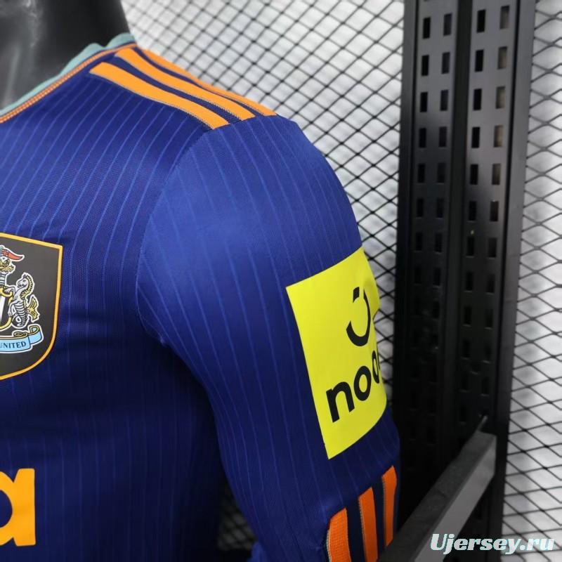 Player Version 25/26 Newcastle United Third Blue Long Sleeve Jersey