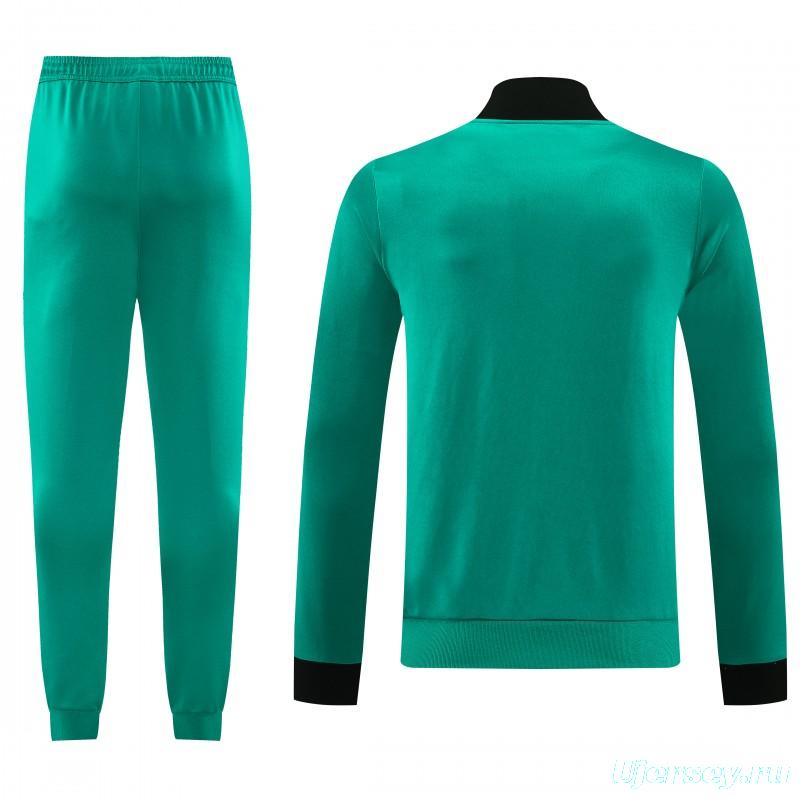 25/26 Liverpool Green Full Zipper Jacket +Long Pants