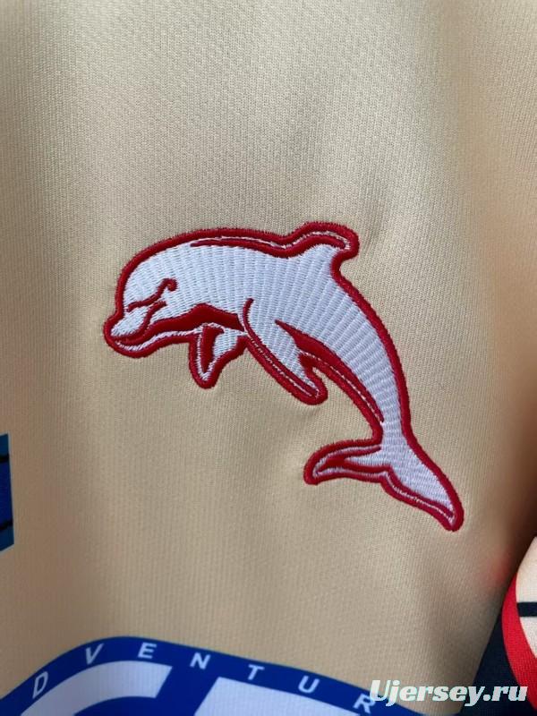 25/26 Dolphins Gold with Indigenous Round  Art Jersey