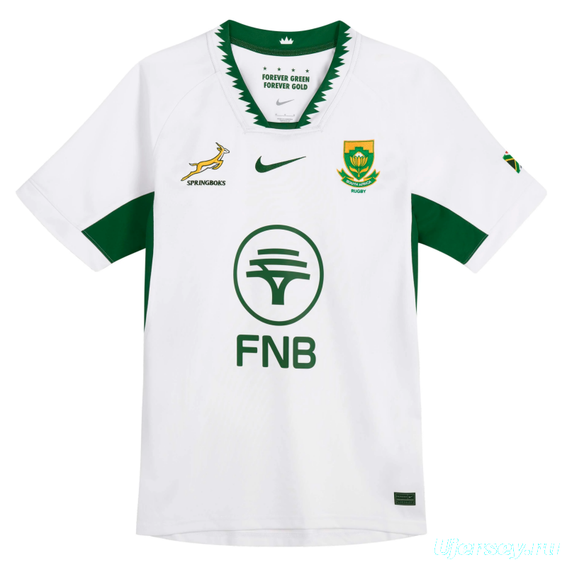 2026 South Africa Away White Rugby Jersey