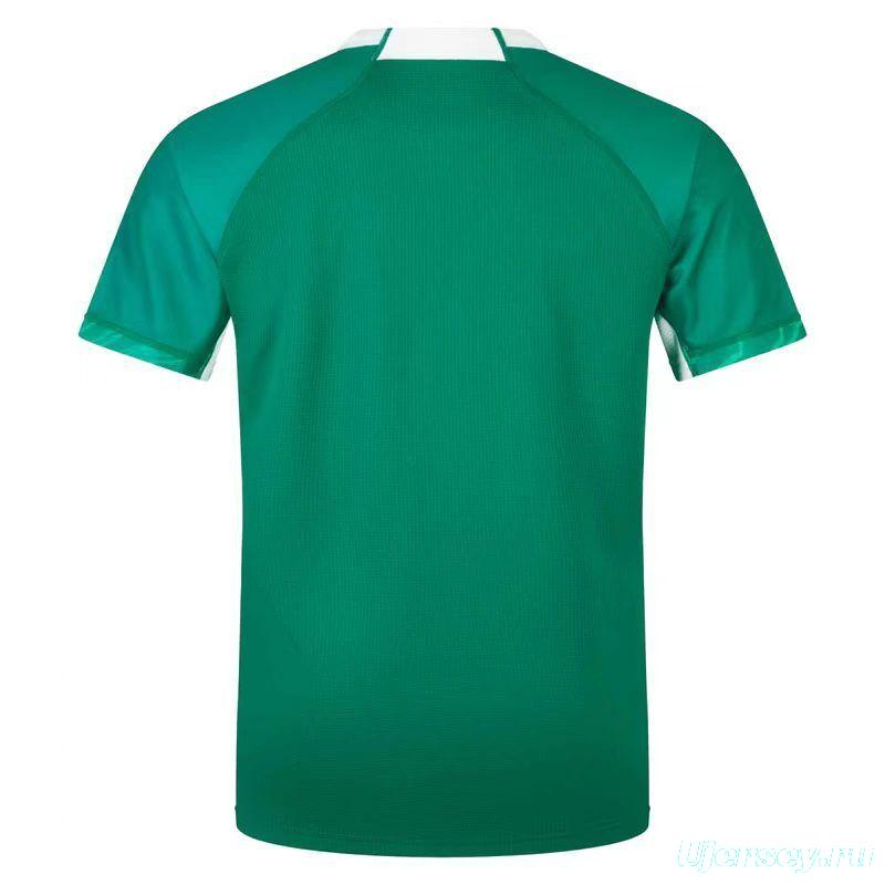 2025 Ireland Green with Tonal Topographic Pattern Home Jersey