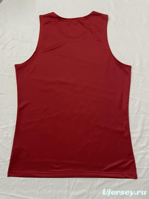 2025 British & Irish Lions Red with Pattern Singlet