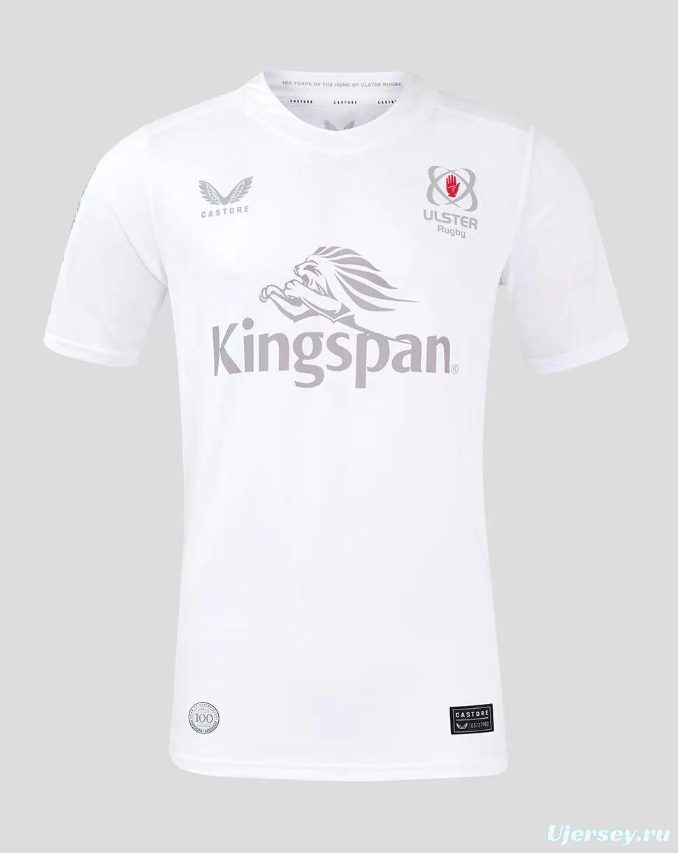24/25 Ulster White with Silver Details Away Jersey