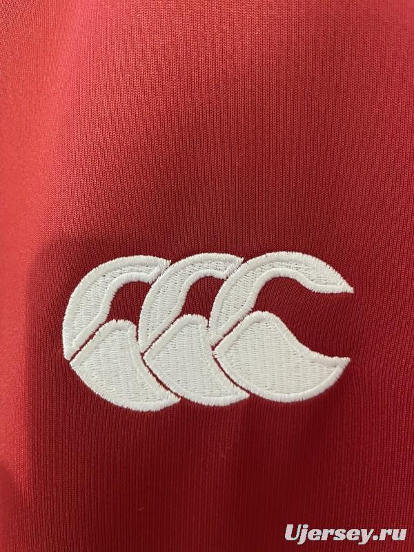 2026 British & Irish Lions Red with White Trim Jersey