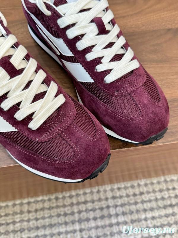 TOM FORD 2025 SS Fashion Casual Shoes with Classic Color Blocking and Imported Leather Insole - AS00350