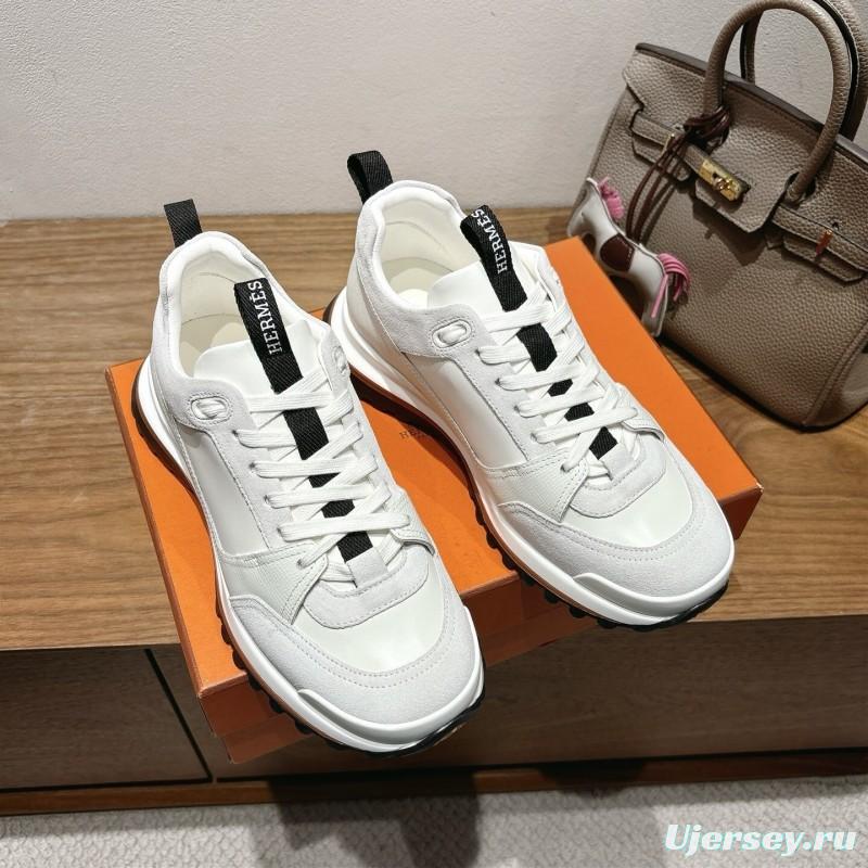 Hermes 2025/SS Autumn Winter New Boot-Type Shoes with Classic Boot Shape and British Color Blocking Design - AS00410