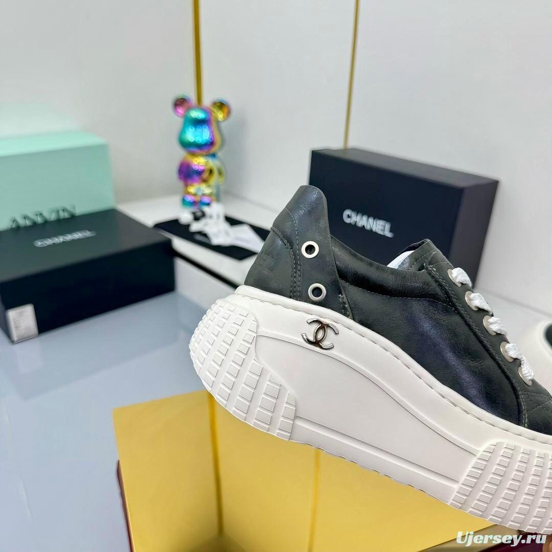 Chanel 2025 SS Panda Loafers Casual Sports Shoes - LY00330