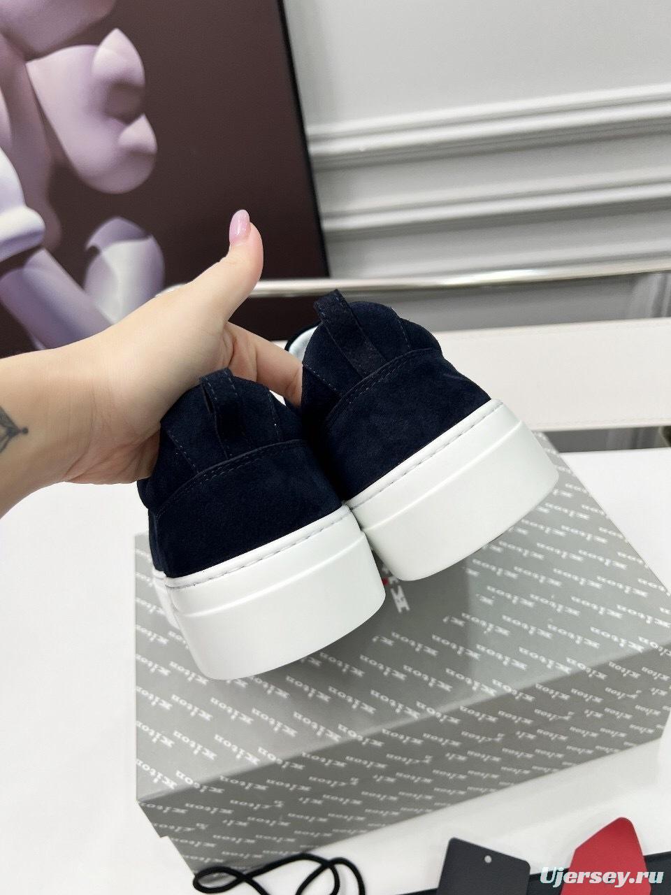 Kiton 2025 SS Slip-On Casual Men's Shoes - KFY00320