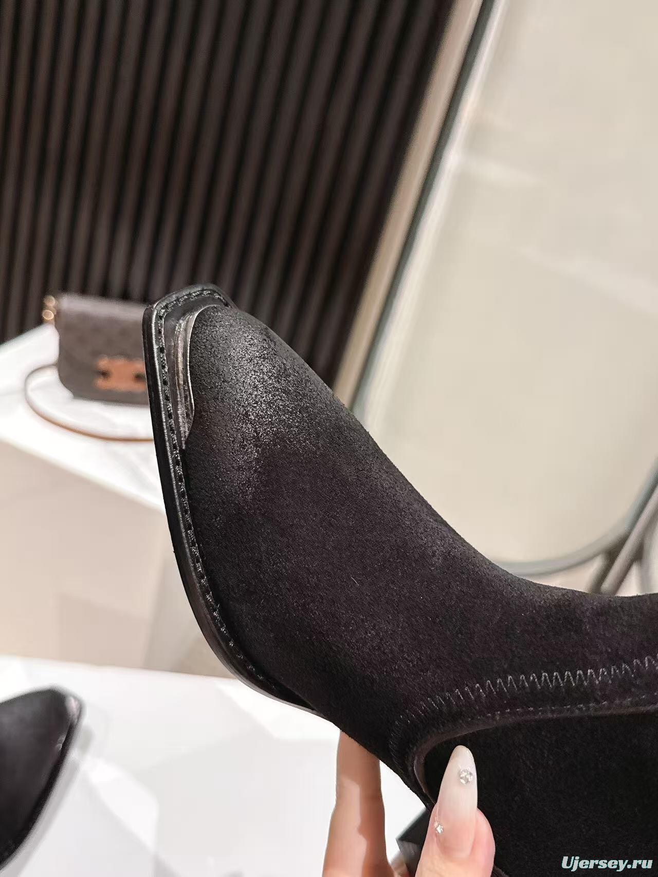 CELINE 2025 SS Fashion Boots with Arch of Triumph Logo - LY00500