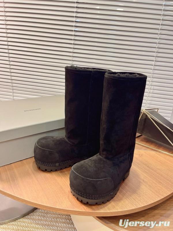 Balenciaga 2025 SS Oversized High Heel Snow Boots - AS00570