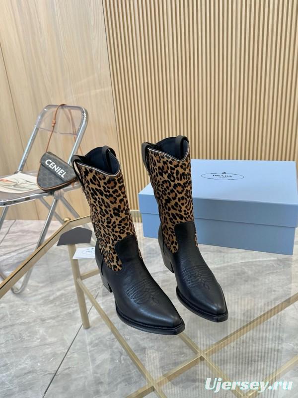 Prada Classic Pointed Toe Boots - LY00370/LY00440