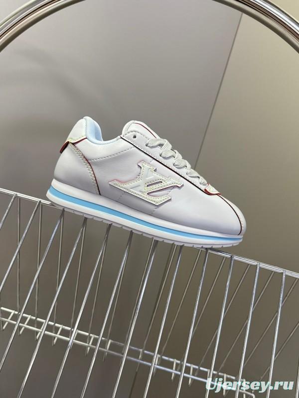 Louis Vuitton 2025 SS Pharrell Williams Collaboration Thick Sole Sneakers Retro Running Shoes - KFY00380