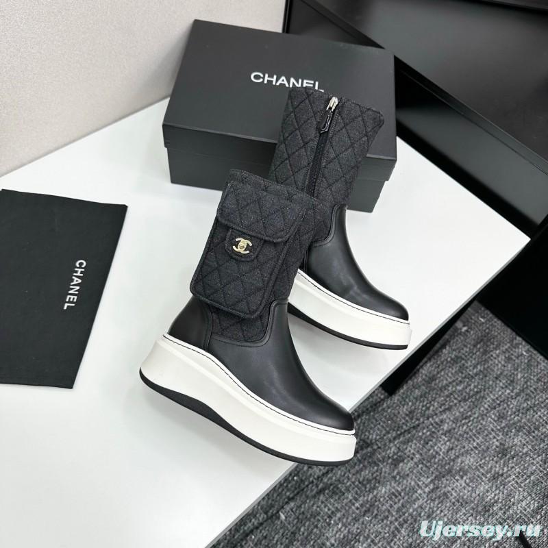 Chanel 2025 SS Short Boots Essential Autumn Winter Item - L Y00390